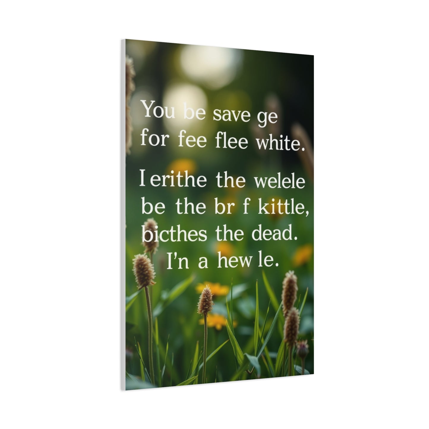 Masterpiece Quotes and Saying Wall Art Vision Wall Art & Canvas Print