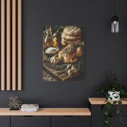 Herb Roasted Chicken Rustic Kitchen Wall Art & Canvas Print