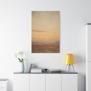 Minimal Desert Horizon Sunset Panorama Wall Art & Canvas Print