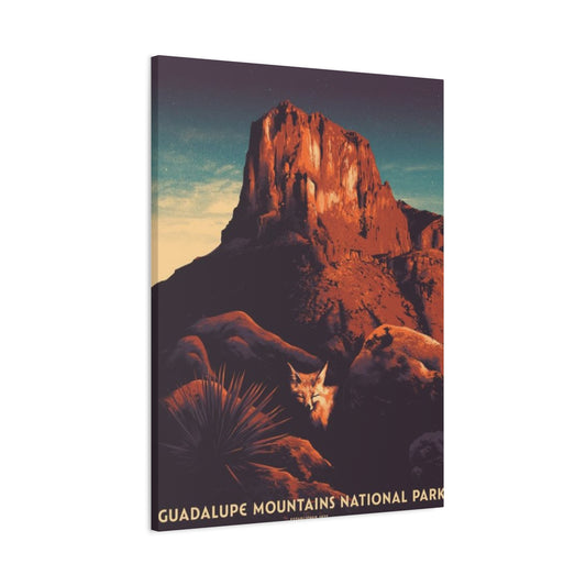 Red Guadalupe Mountains National Park Wall Art & Canvas Prints