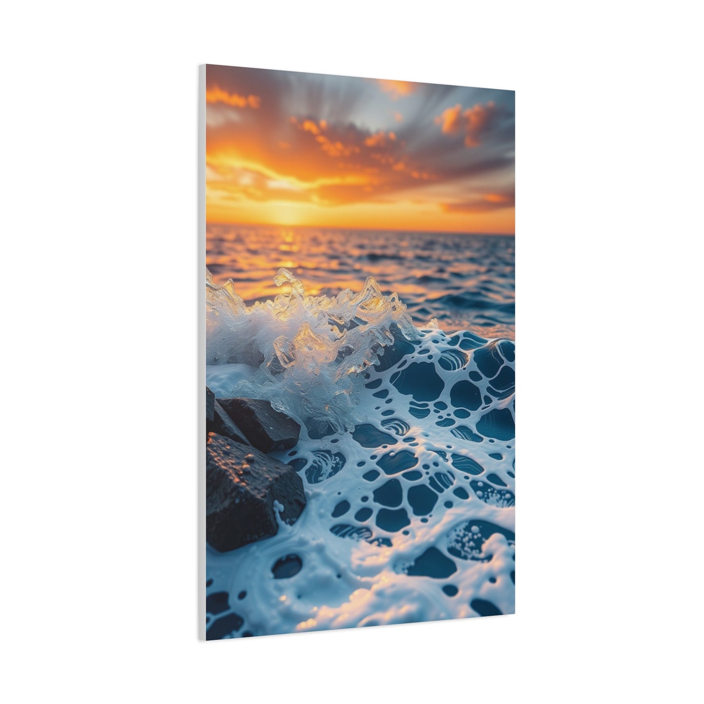 Celestial Tides Canvas wall art & canvas print