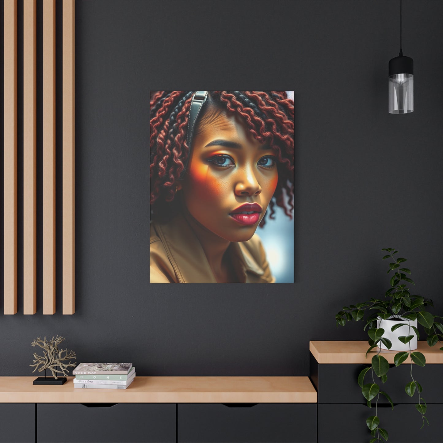 Supreme Pop of Orange Art Collection Wall Art & Canvas Print