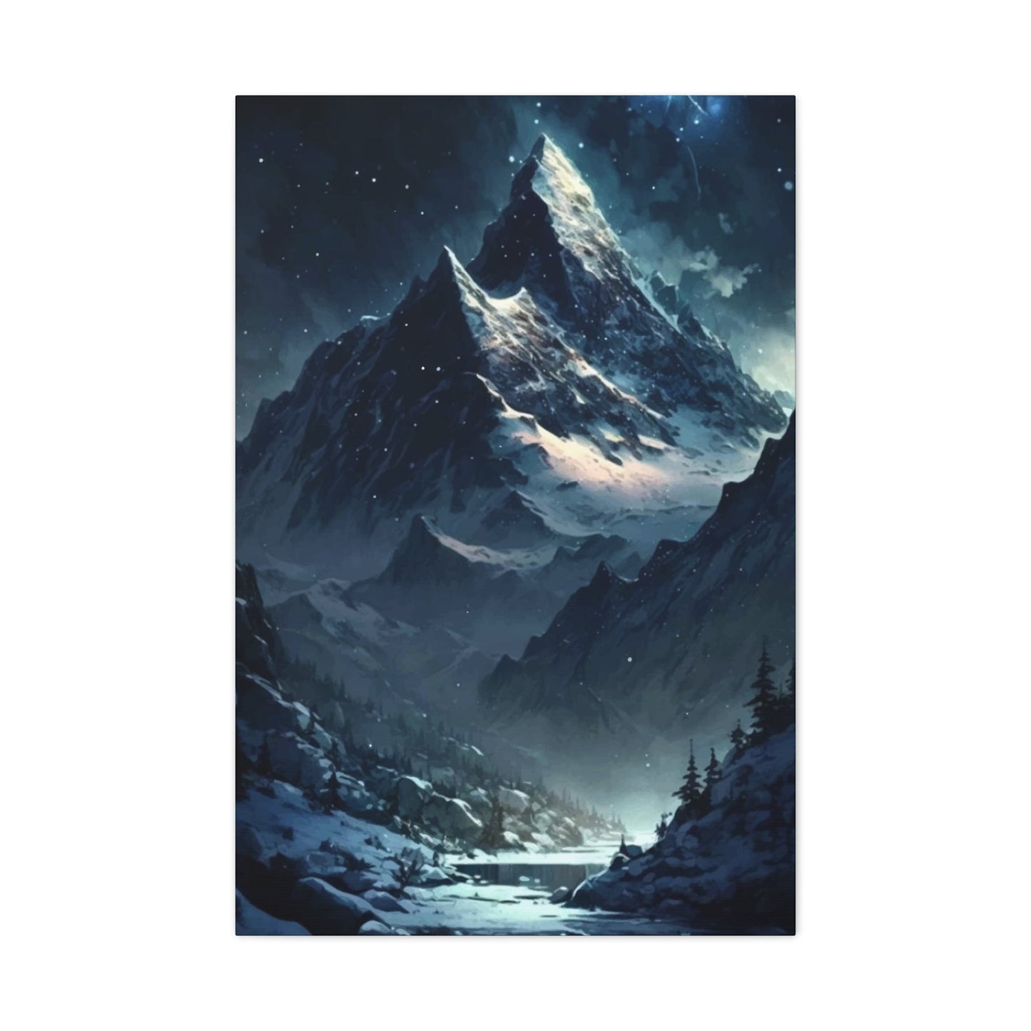 Dark Mountains Wall Art & Canvas Prints