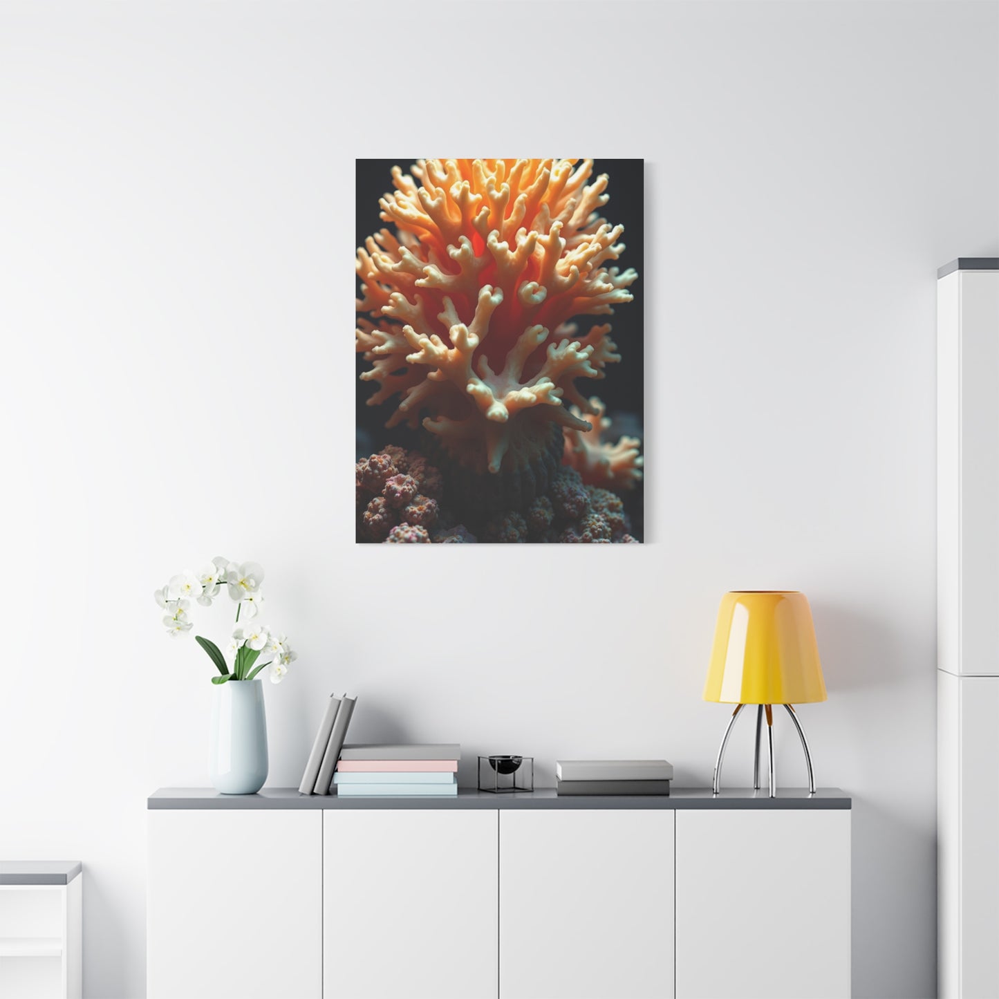 Coral Art Supreme Canvas Wall Art & Canvas Print