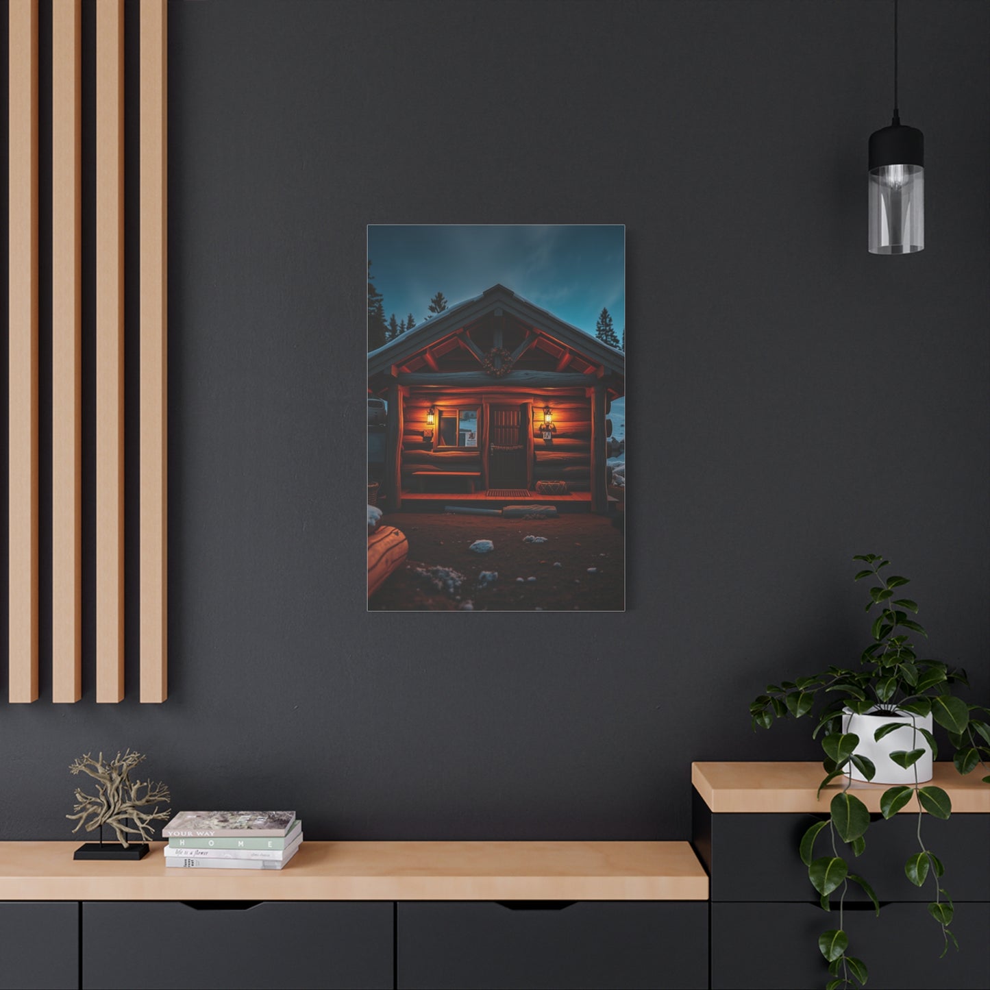 Masterpiece Cabin Art Vision Wall Art & Canvas Print
