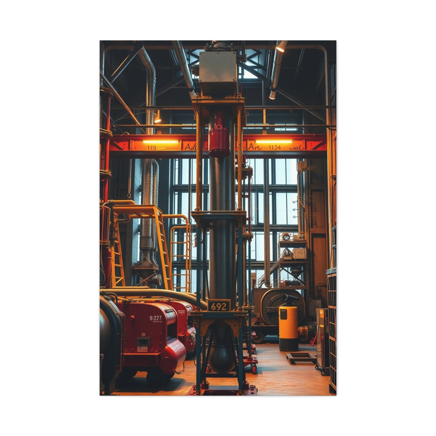 Elite Industrial Art Vision Wall Art & Canvas Print