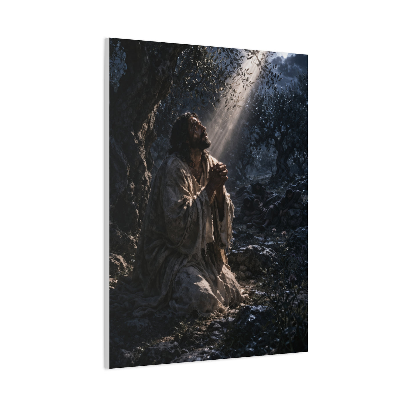 Agony in Gethsemane Night Prayer Wall Art & Canvas Print