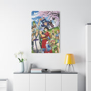One Piece Wano Country Crew Poster Wall Art & Canvas Print