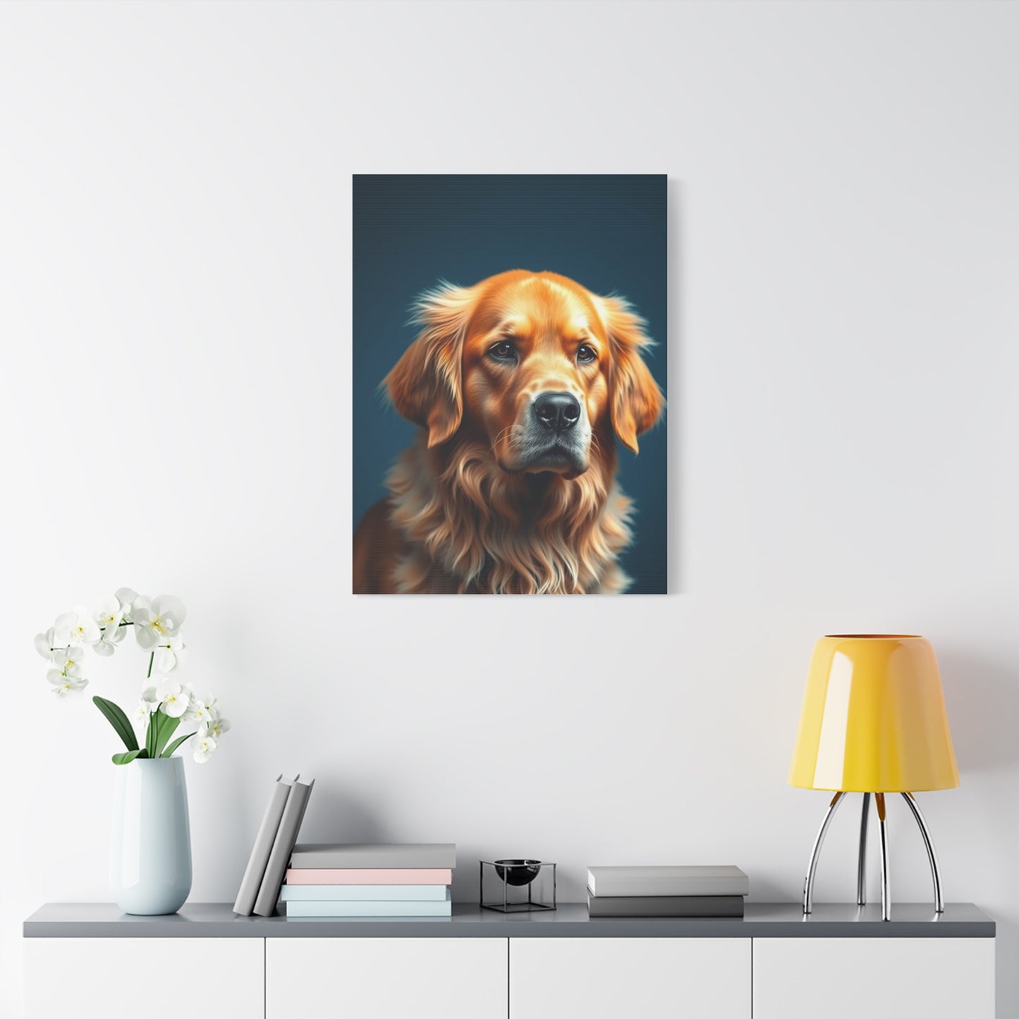 Elite Golden Retriever Art Vision Wall Art & Canvas Print