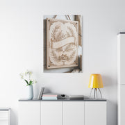 Joshua 24:15 Heirloom Home Blessing Scripture Wall Art & Canvas Print