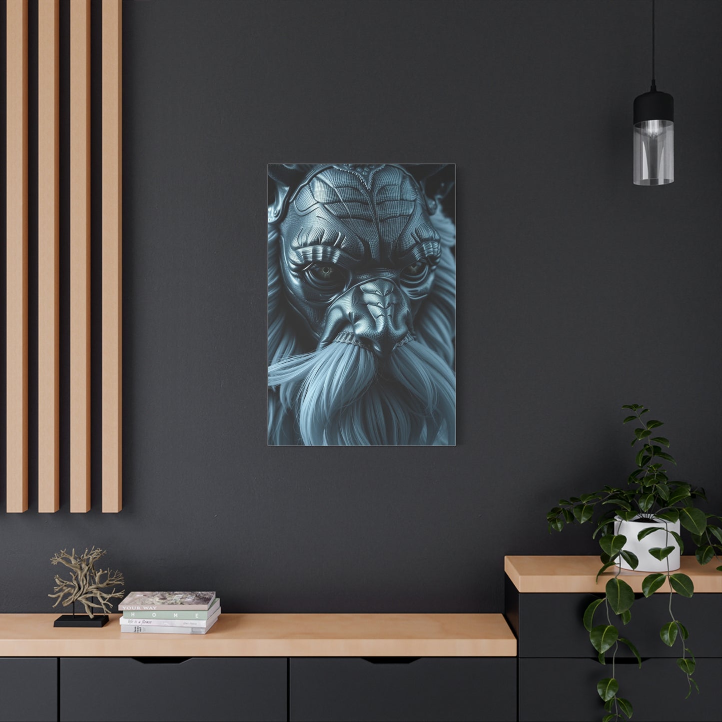 Gray & White Art Canvas Art 10 Wall Art & Canvas Print