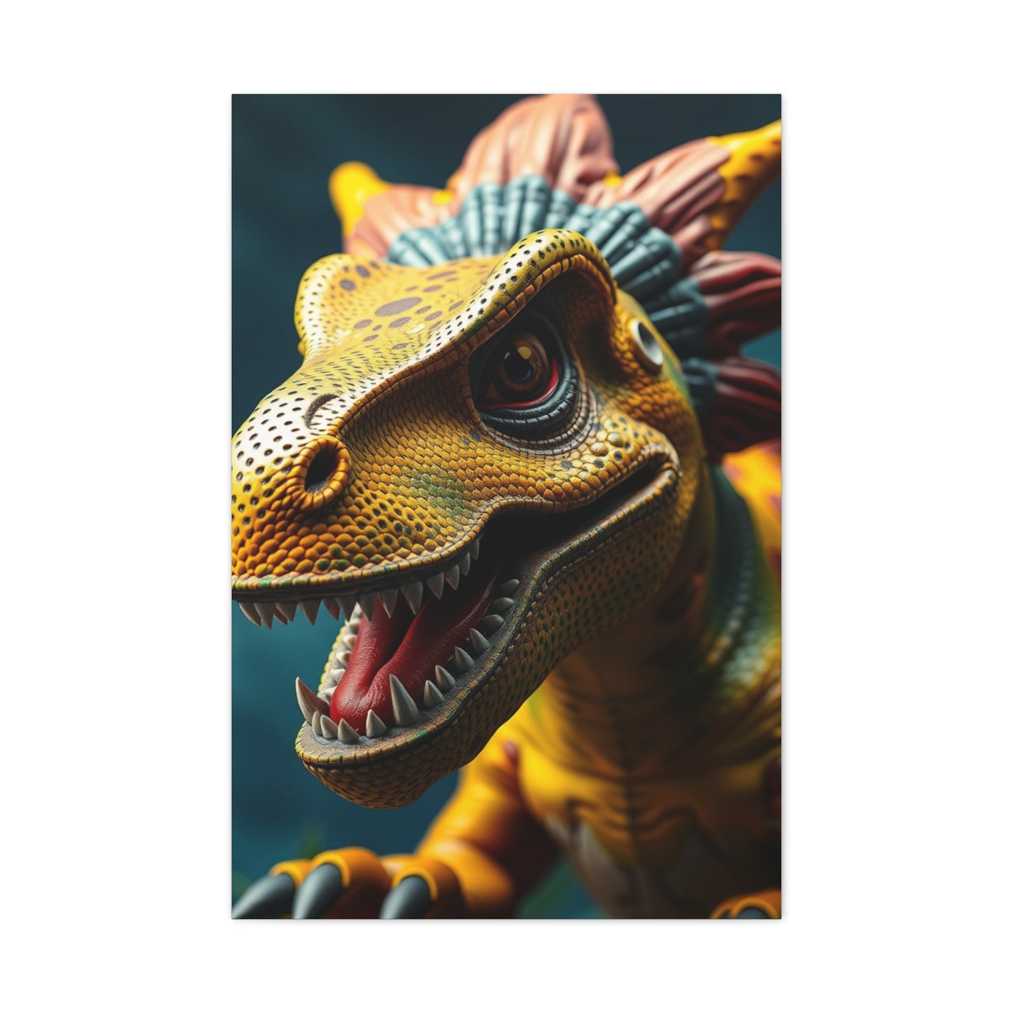 Kid’s Dinosaur Art Supreme Canvas Wall Art & Canvas Print