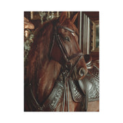 Regal Saddle Horse Portrait Wall Art & Canvas Print
