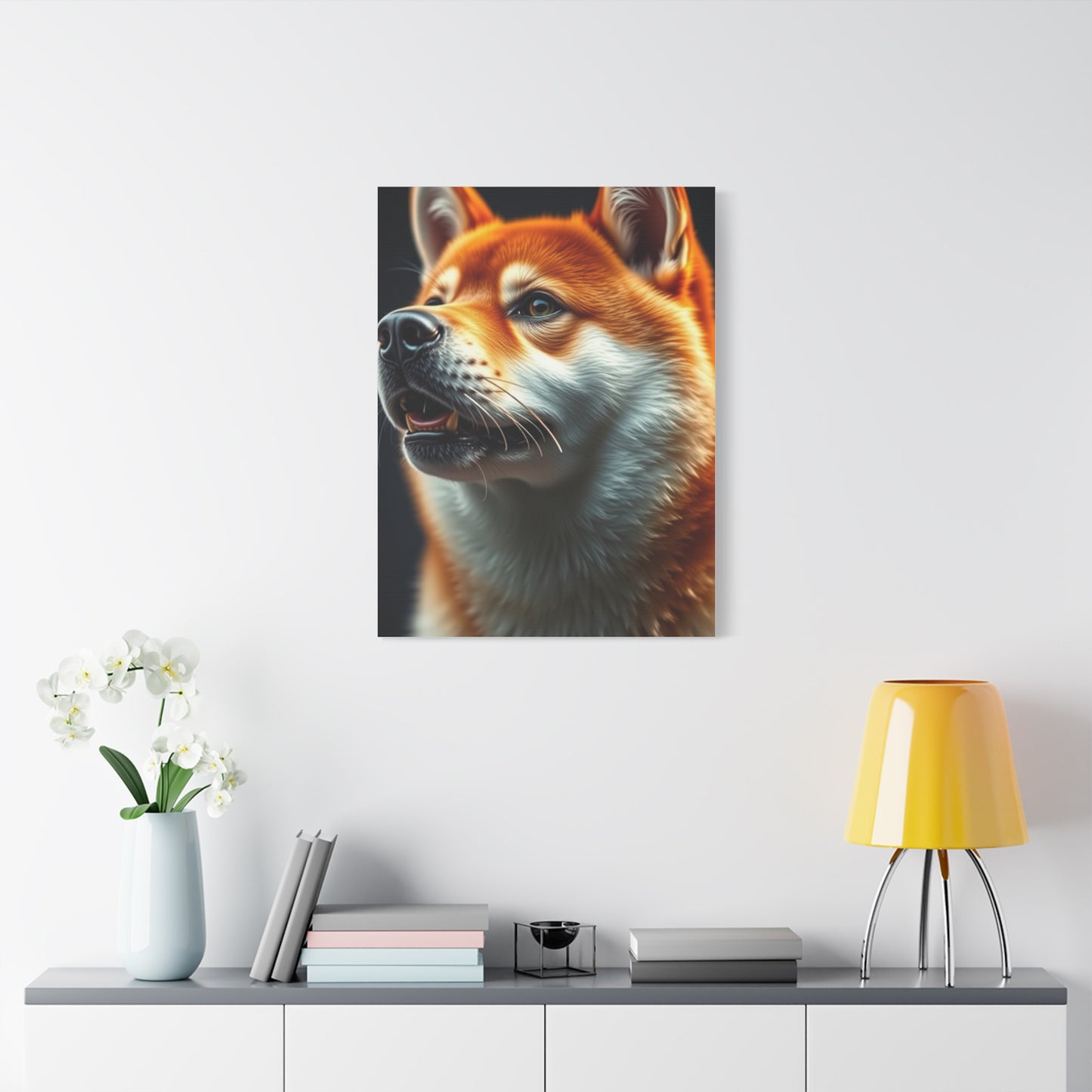 Shiba Inu Dog Art Supreme Canvas Wall Art & Canvas Print