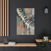 Abstract Piano Flow Expression Wall Art & Canvas Print