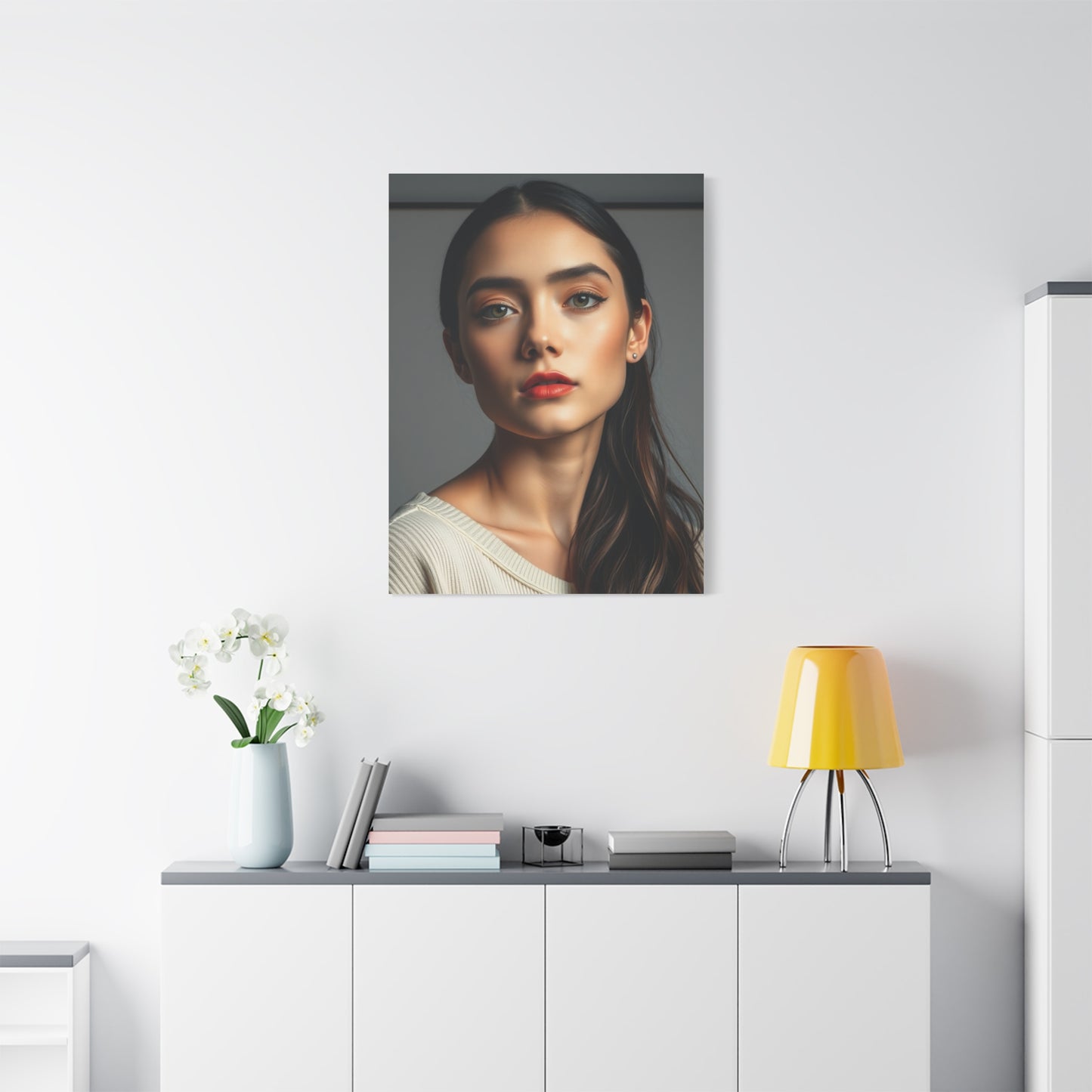 Sleek Serenity Canvas Wall Art & Canvas Print