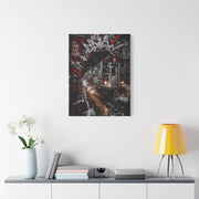 Graffiti Subway Train Chaos Street Wall Art & Canvas Print