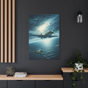 Storm Skies Aerial Battle Flight Wall Art & Canvas Prints  .