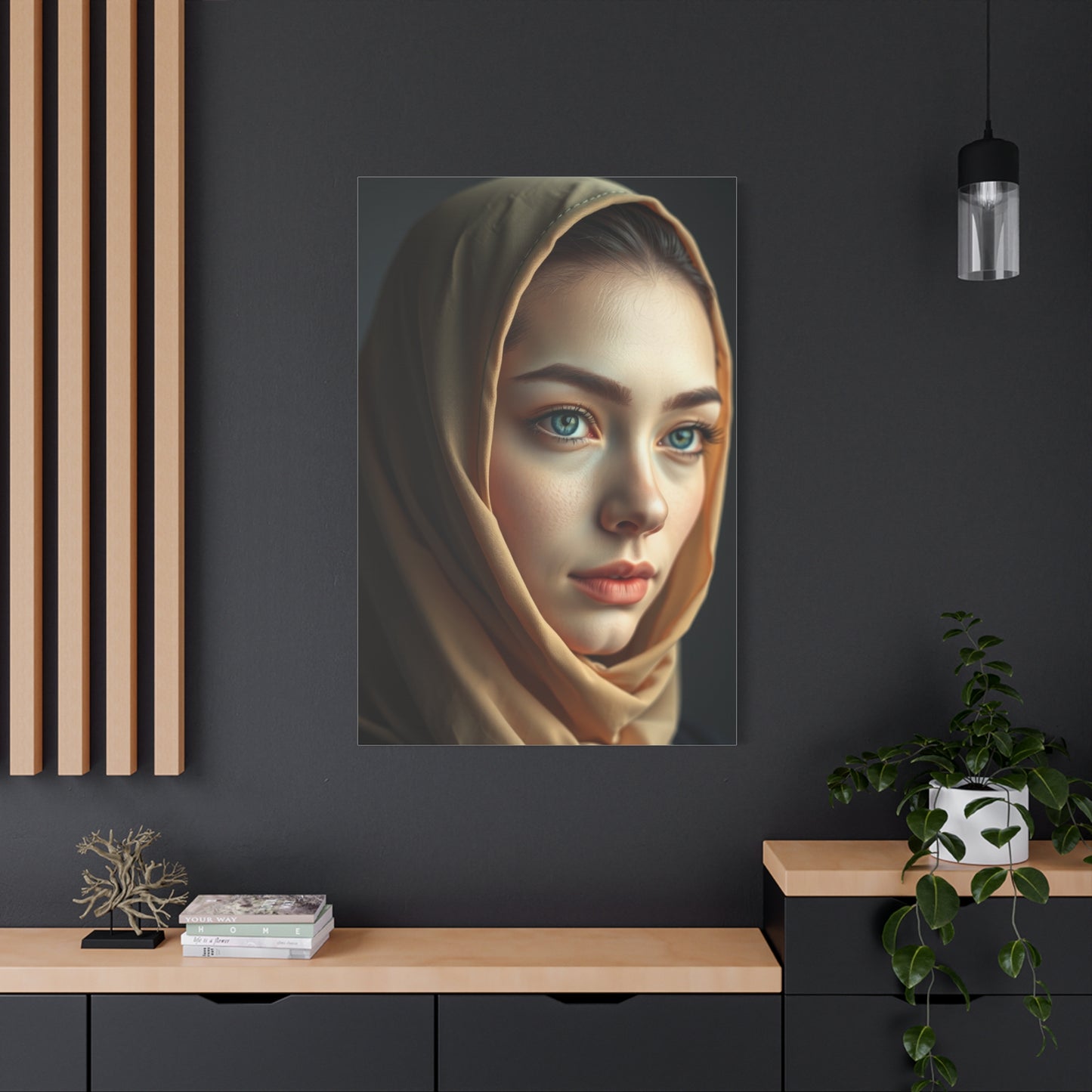 Black & Beige Art Supreme Gallery Wall Art & Canvas Print