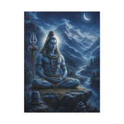 Shiva Himalayan Meditation Wall Art & Canvas Print