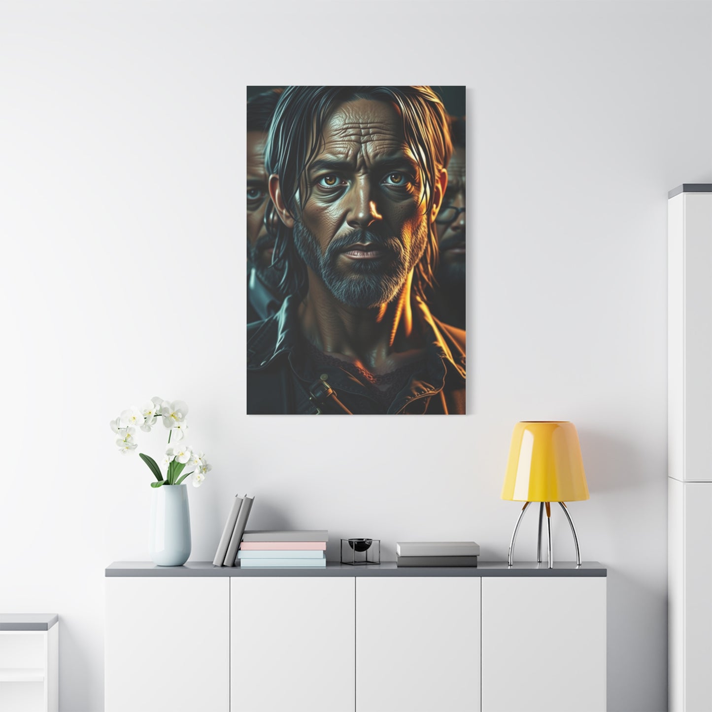 Supreme The Walking Dead Characters Art Beautiful Collection Wall Art & Canvas Print