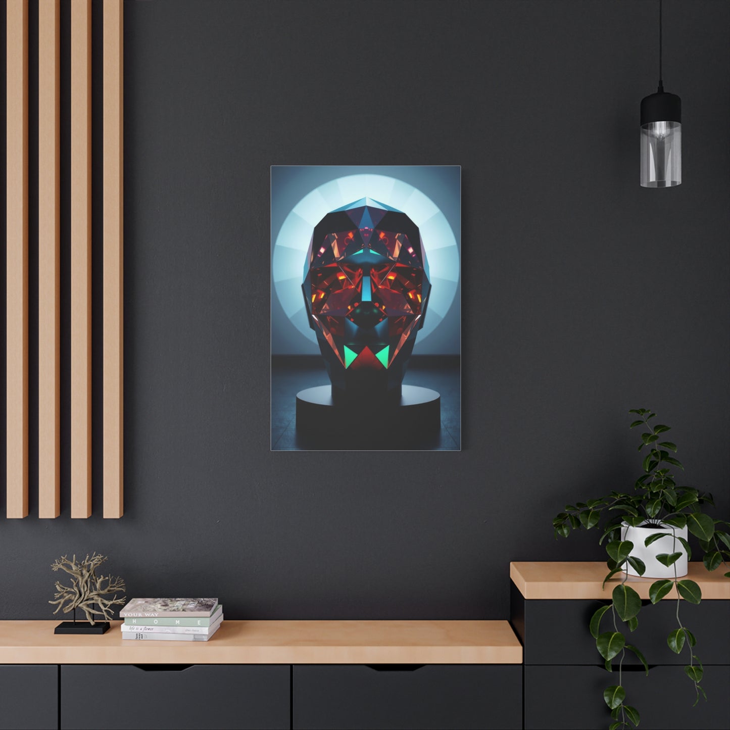 Harmonious Geometric Expression Wall Art & Canvas Print