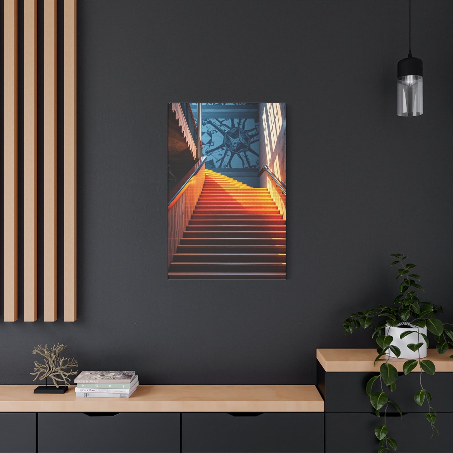 Stair & Staircase Art Refined Canvas Wall Art & Canvas Print