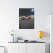 1962 Chevrolet Corvette C1 Night Circuit Racer Wall Art & Canvas Prints
