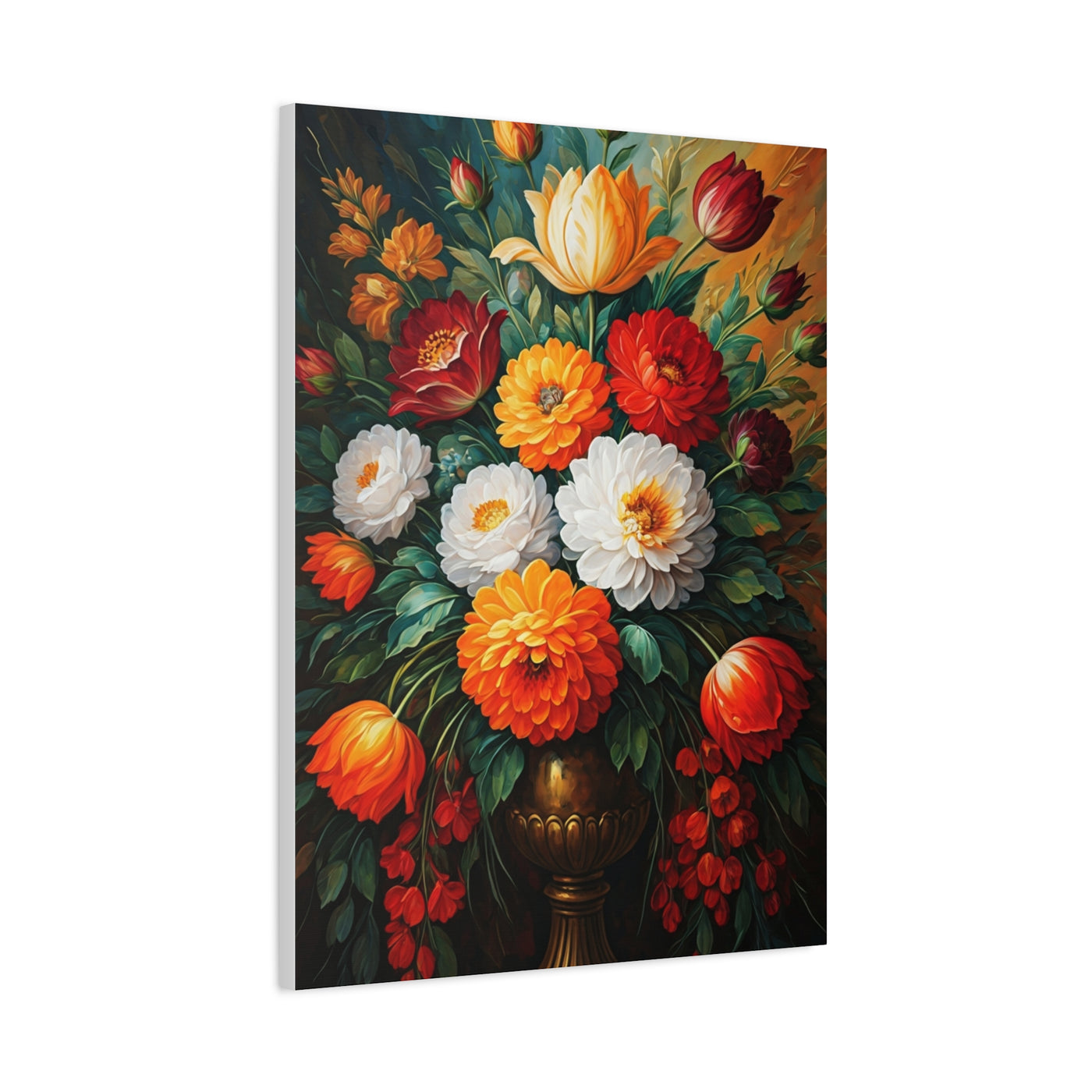 Vintage Garden Opulence Wall Art & Canvas Print