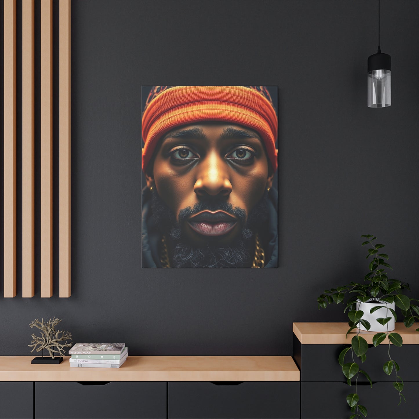 Eternal Hustle Portrait wall art & canvas print