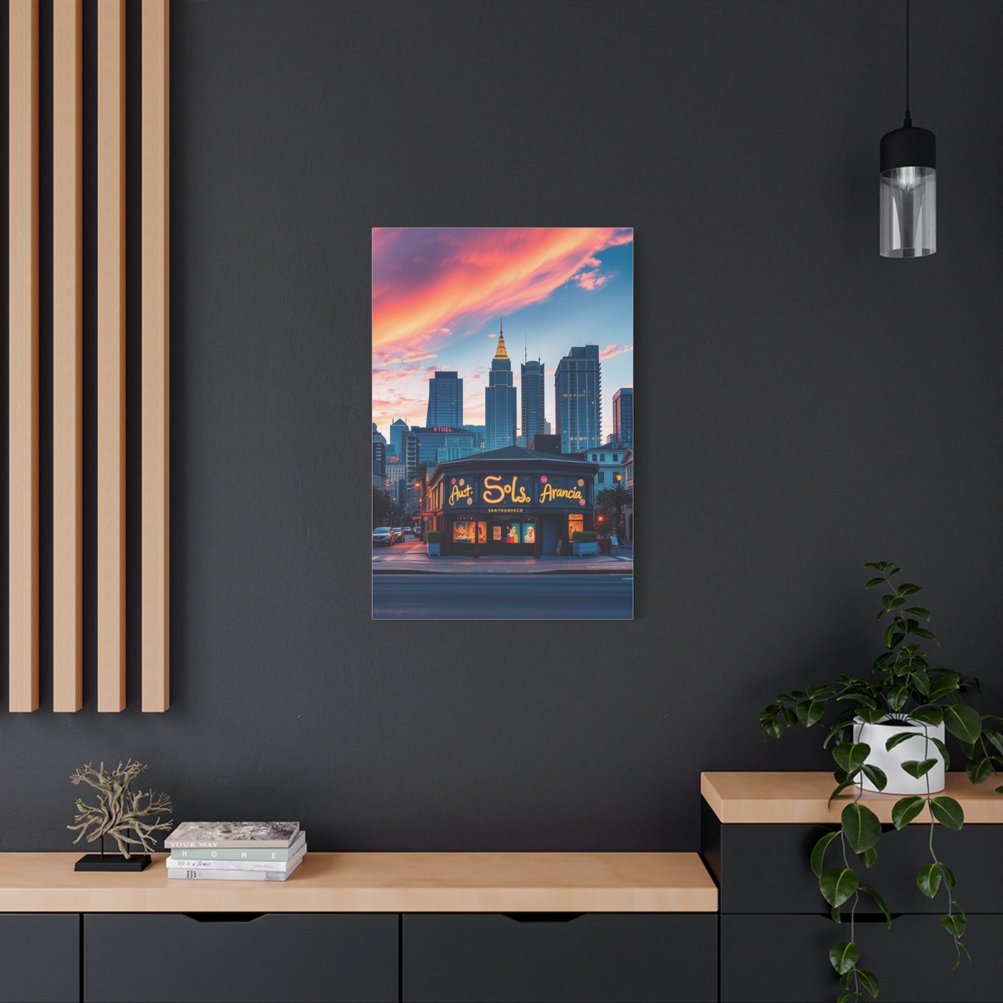 San Francisco Art Canvas Art 5 Wall Art & Canvas Print