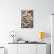 Coastal Shell Relief Composition Wall Art & Canvas Print