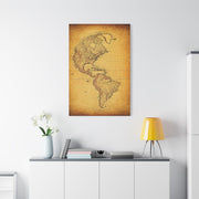 Nautical Ship Map Antique Wall Art & Canvas Prints