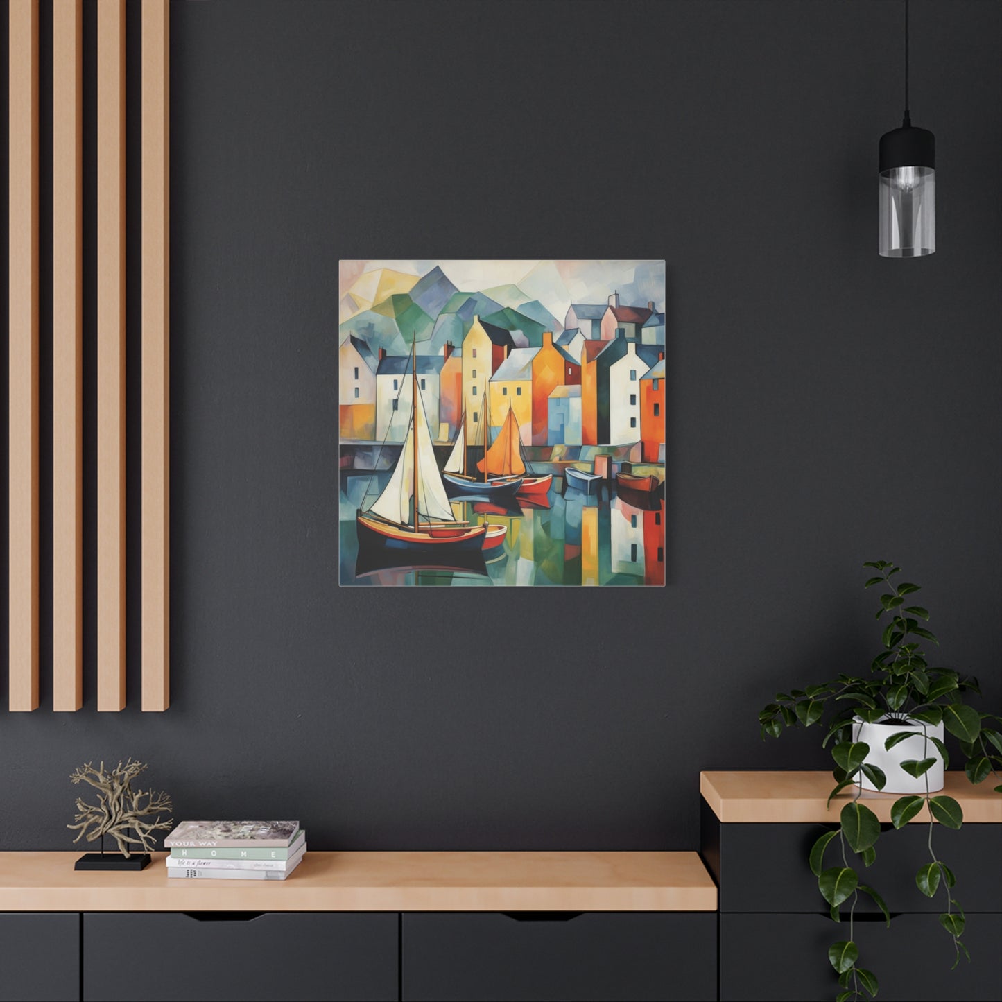 Coastal Cubism Wall Art & Canvas Prints