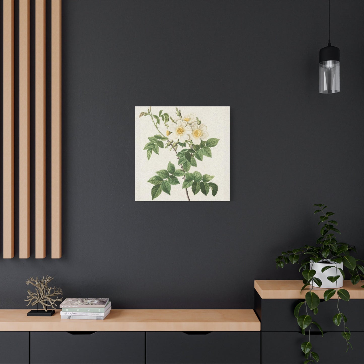 White Flower Wall Art & Canvas Prints
