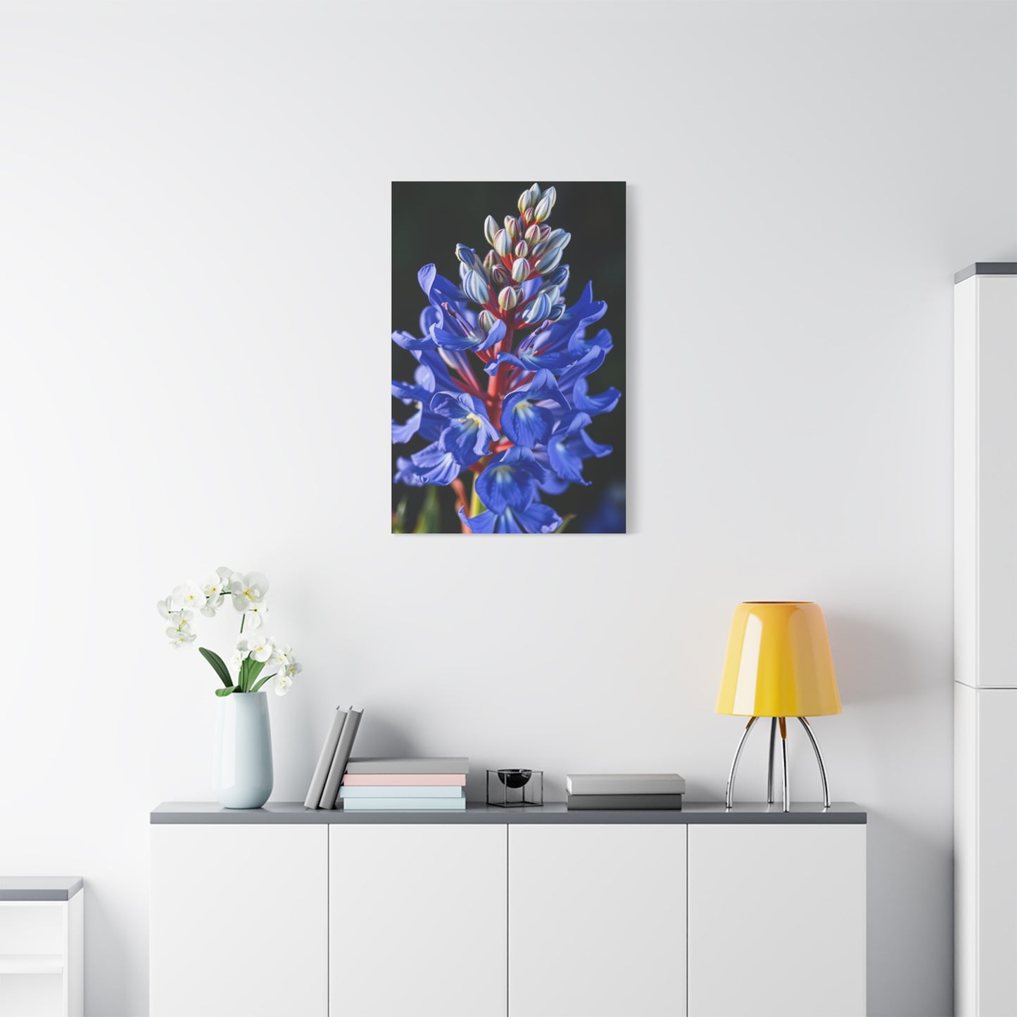 Bluebonnet Flower Art Supreme Gallery Wall Art & Canvas Print