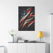Classic Waving Stars and Stripes Wall Art & Canvas Prints
