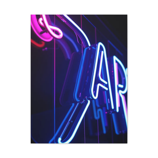 Neon Art Premium Canvas 20 Wall Art & Canvas Print