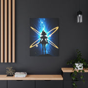 Celestial Starbound Warrior Wall Art & Canvas Prints