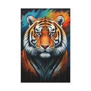Fierce Ember Tiger Wall Art & Canvas Print