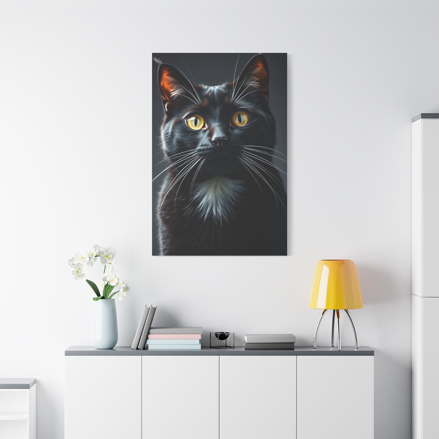 Supreme Tuxedo Cat Art Beautiful Collection Wall Art & Canvas Print