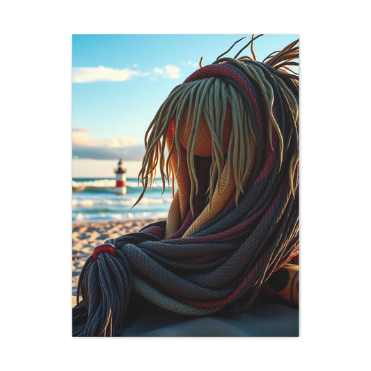 Azure Horizon Canvas Wall Art & Canvas Print