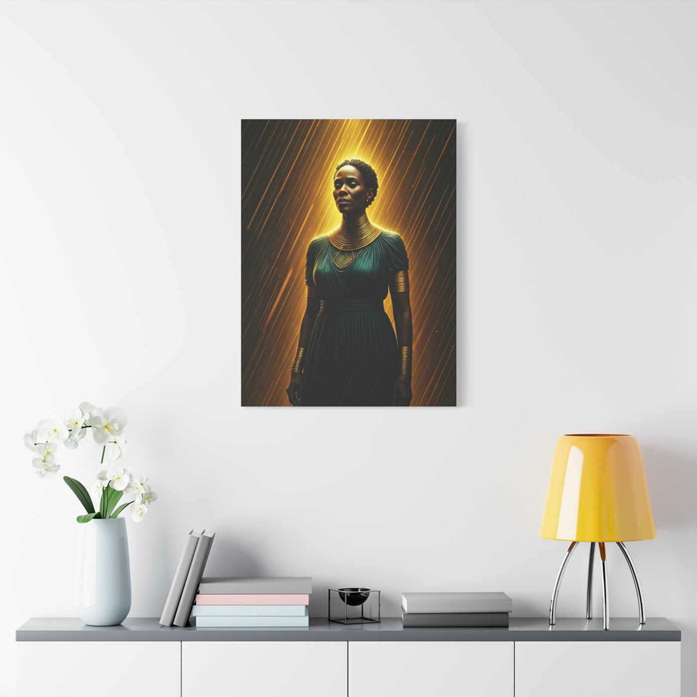 Golden Sovereign Presence Wall Art & Canvas Prints