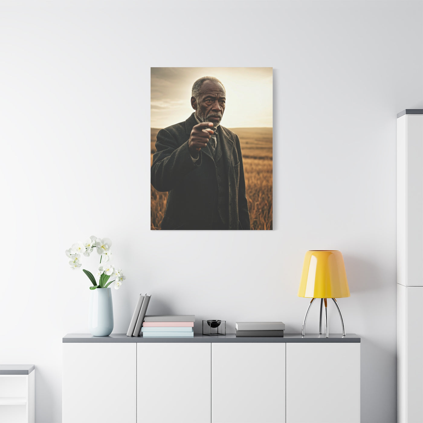 Voice of Conviction Portrait Wall Art & Canvas Prints