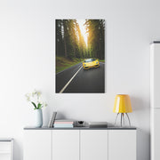 Lamborghini Gallardo Forest Road Charge Wall Art & Canvas Prints