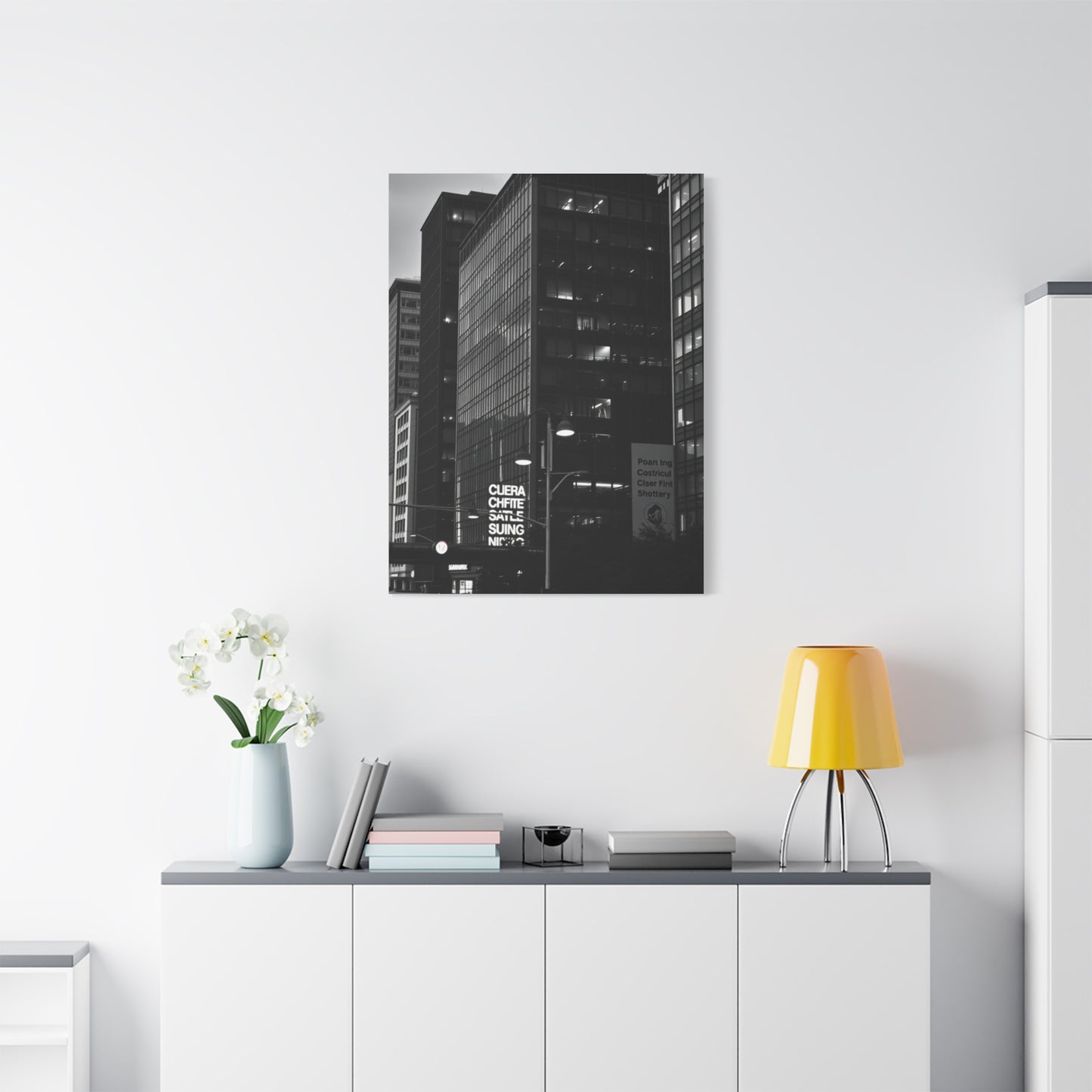 Elite Black & White Cityscapes Art Vision Wall Art & Canvas Print