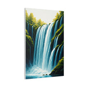Lush Forest Waterfall Wall Art & Canvas Prints