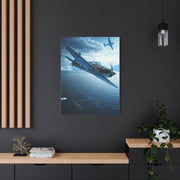 Aerial Combat Dive Action Wall Art & Canvas Prints