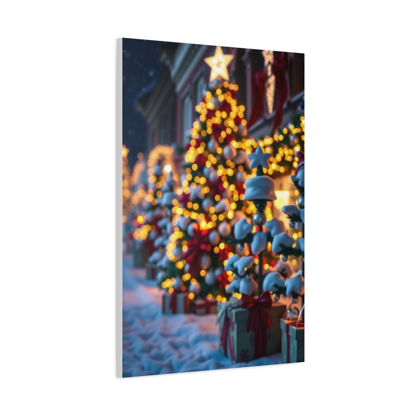 Celestial Yuletide Canvas Wall Art & Canvas Print
