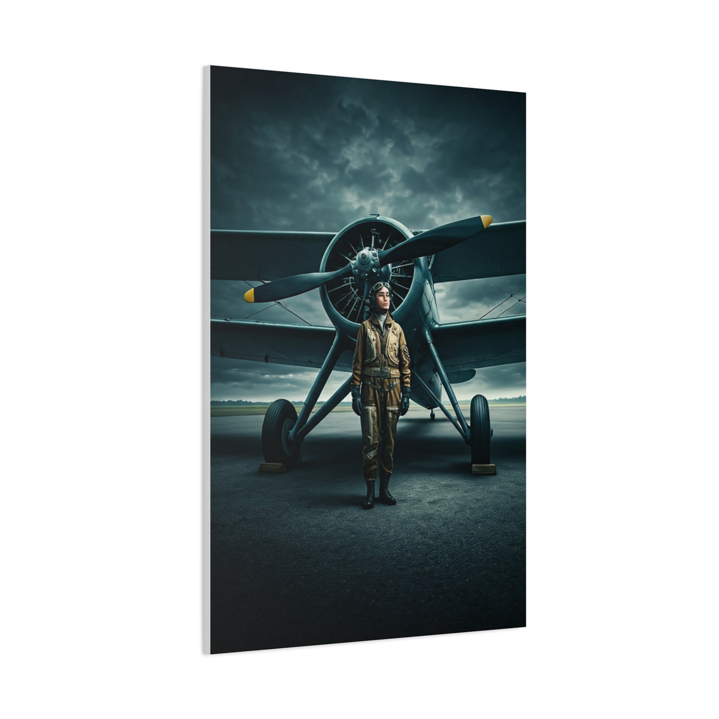 Pilot and Propeller Legacy Wall Art & Canvas Prints